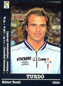 Sticker Turdó - Liga Spagnola 2000-2001 n. 118 - Panini