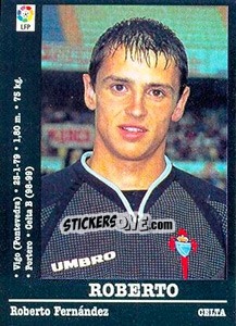 Cromo Roberto - Liga Spagnola 2000-2001 - Panini