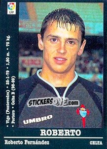 Sticker Roberto - Liga Spagnola 2000-2001 n. 119 - Panini
