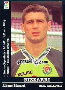 Sticker Bizzarri - Liga Spagnola 2000-2001 n. 121a - Panini