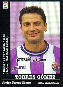 Figurina Torres Gómez - Liga Spagnola 2000-2001 - Panini