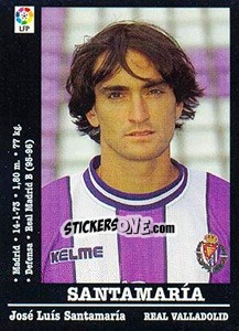 Sticker Santamería - Liga Spagnola 2000-2001 n. 123 - Panini