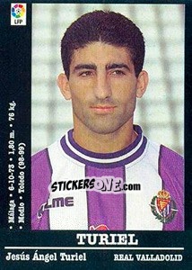 Figurina Turiel - Liga Spagnola 2000-2001 - Panini