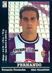 Sticker Fernando - Liga Spagnola 2000-2001 - Panini