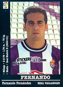 Figurina Fernando - Liga Spagnola 2000-2001 - Panini