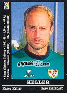 Figurina Keller - Liga Spagnola 2000-2001 - Panini