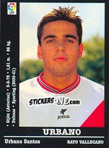 Cromo Urbano - Liga Spagnola 2000-2001 - Panini