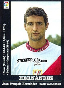 Figurina Hernandez - Liga Spagnola 2000-2001 - Panini