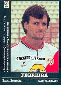 Sticker Ferreira - Liga Spagnola 2000-2001 n. 142a - Panini