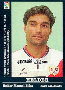 Figurina Helder - Liga Spagnola 2000-2001 - Panini