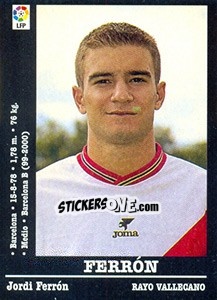 Sticker Ferrón - Liga Spagnola 2000-2001 n. 146 - Panini