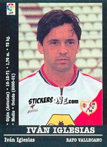 Sticker Ivan Iglesias - Liga Spagnola 2000-2001 n. 146a - Panini