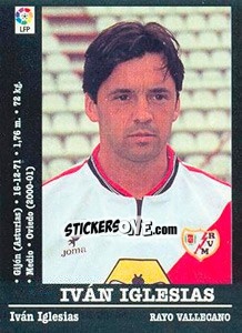 Sticker Ivan Iglesias - Liga Spagnola 2000-2001 - Panini