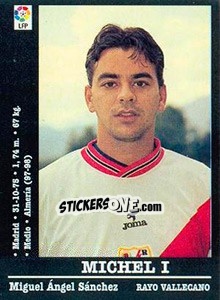Cromo Michel I - Liga Spagnola 2000-2001 n. 149 - Panini