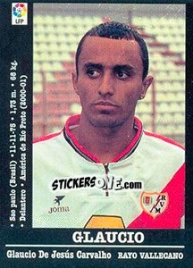 Cromo Glaucio - Liga Spagnola 2000-2001 n. 150a - Panini