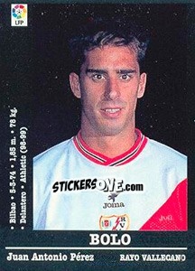 Figurina Bolo - Liga Spagnola 2000-2001 - Panini