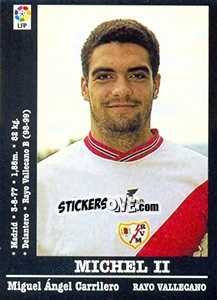 Cromo Michel II - Liga Spagnola 2000-2001 - Panini