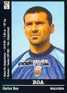 Figurina Roa - Liga Spagnola 2000-2001 - Panini
