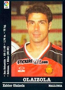 Sticker Olaizola - Liga Spagnola 2000-2001 n. 156 - Panini
