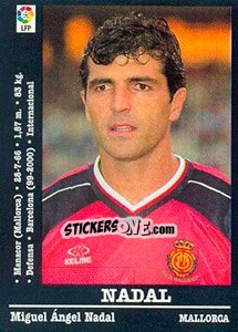 Sticker Nadal - Liga Spagnola 2000-2001 n. 158 - Panini