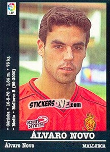 Sticker Alvaro Novo - Liga Spagnola 2000-2001 n. 163a - Panini