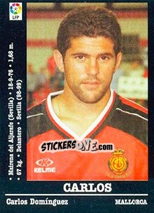 Sticker Carlos - Liga Spagnola 2000-2001 n. 167 - Panini