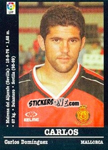 Sticker Carlos - Liga Spagnola 2000-2001 - Panini