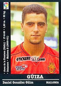 Sticker Güiza - Liga Spagnola 2000-2001 - Panini