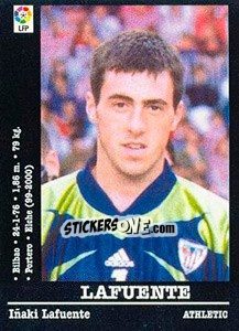 Sticker Lafuente - Liga Spagnola 2000-2001 - Panini