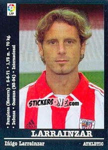 Sticker Larrainzar - Liga Spagnola 2000-2001 n. 173a - Panini