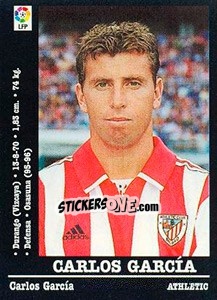 Sticker Carlos García - Liga Spagnola 2000-2001 - Panini