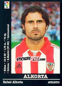Sticker Alkorta - Liga Spagnola 2000-2001 n. 175 - Panini