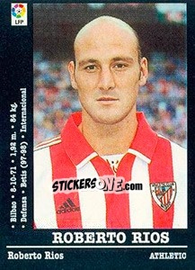 Cromo R. Rios - Liga Spagnola 2000-2001 n. 176 - Panini