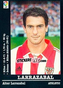 Sticker Larrazabal - Liga Spagnola 2000-2001 - Panini