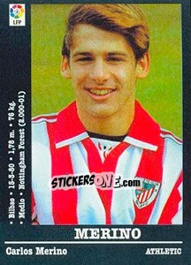 Sticker Merino - Liga Spagnola 2000-2001 n. 181 - Panini