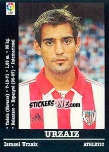 Sticker Urzaiz - Liga Spagnola 2000-2001 - Panini