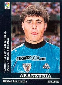 Cromo Aranzubia - Liga Spagnola 2000-2001 - Panini