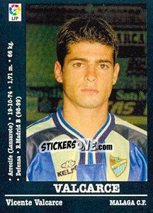 Sticker Valcarce - Liga Spagnola 2000-2001 - Panini