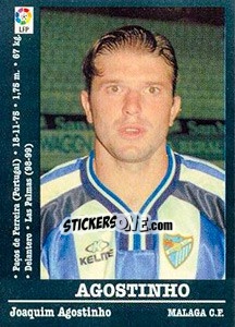 Sticker Agostinho - Liga Spagnola 2000-2001 - Panini