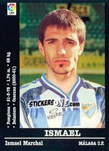 Sticker Ismael - Liga Spagnola 2000-2001 n. 201a - Panini