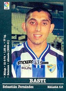 Sticker Basti - Liga Spagnola 2000-2001 n. 203a - Panini