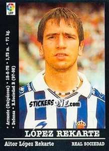 Sticker López Rekarte - Liga Spagnola 2000-2001 n. 207 - Panini