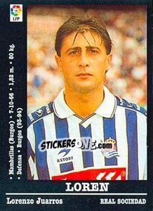 Figurina Loren - Liga Spagnola 2000-2001 - Panini