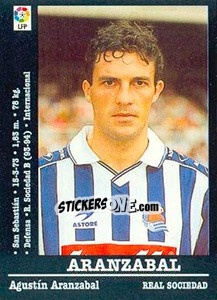 Figurina Aranzabal - Liga Spagnola 2000-2001 - Panini