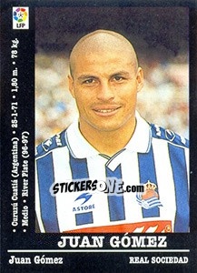 Sticker Juan Gómez - Liga Spagnola 2000-2001 - Panini