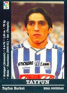 Figurina Tayfun - Liga Spagnola 2000-2001 - Panini