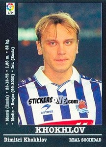 Sticker Khokhlov - Liga Spagnola 2000-2001 n. 216 - Panini