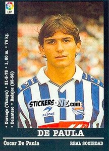 Sticker De Paula - Liga Spagnola 2000-2001 - Panini