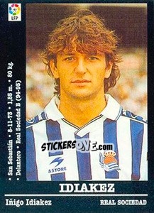 Sticker Idiakez - Liga Spagnola 2000-2001 - Panini