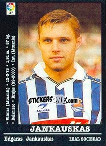 Sticker Jankauskas - Liga Spagnola 2000-2001 - Panini